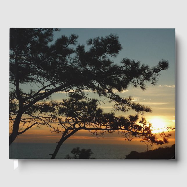 Livro De Visitas Torrey Pine Sunset I California Landscape (Frente)