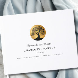 Livro De Visitas Tree of Life Memorial  Custom