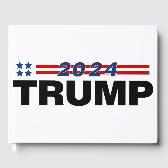 Livro De Visitas Trump 2024 (Frente)