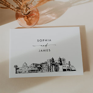Livro De Visitas Tucson Skyline Weding Guest Book