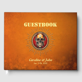 Livro De Visitas Um crânio