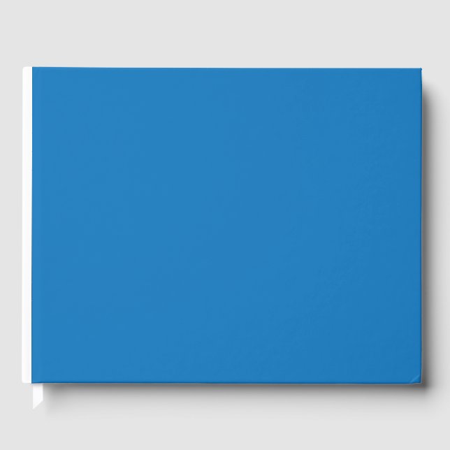 Livro De Visitas um fundo azul com um (Frente)