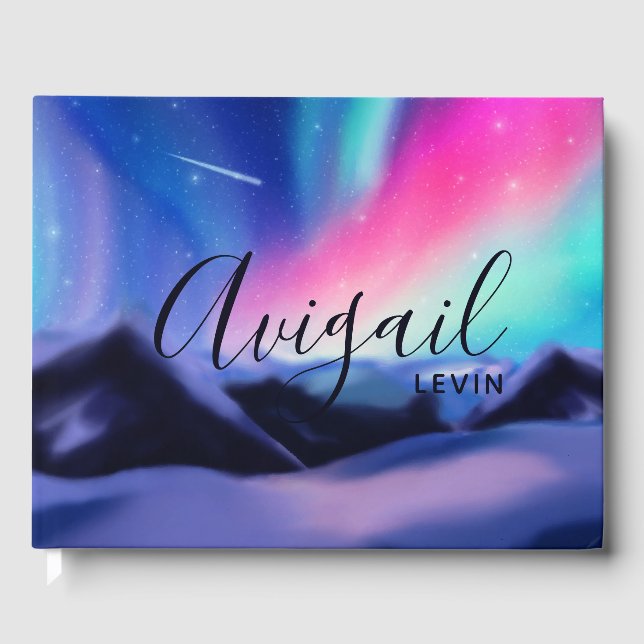 Livro De Visitas Um Milhão de Sonhos Aurora (Frente)