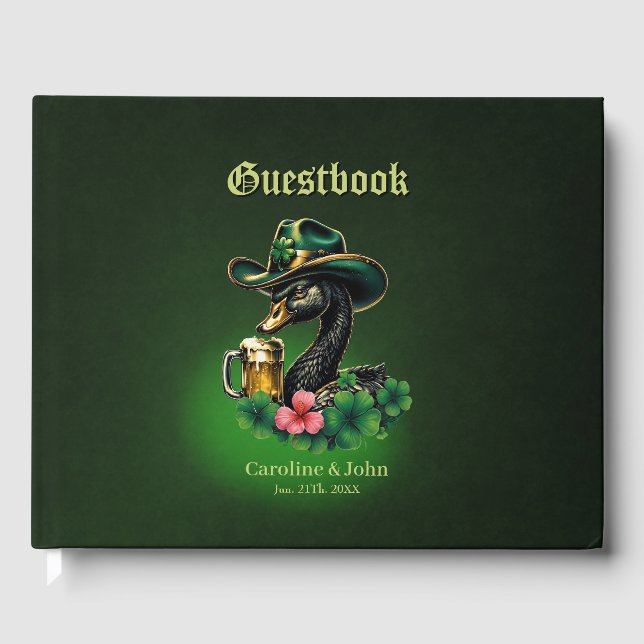 Livro De Visitas Um toque da Irlanda: (Frente)