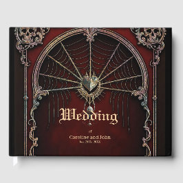 Livro De Visitas Um toque de magia gótica.