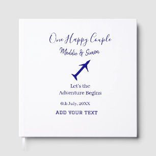 Livro De Visitas Uma aventura de vamos feliz começa a co-casamento