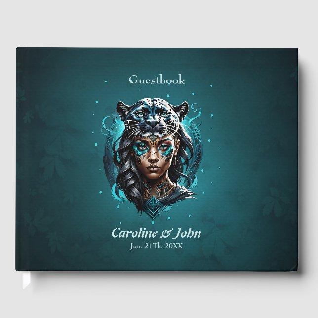 Livro De Visitas Uma mulher de fantasia fascinante (Frente)