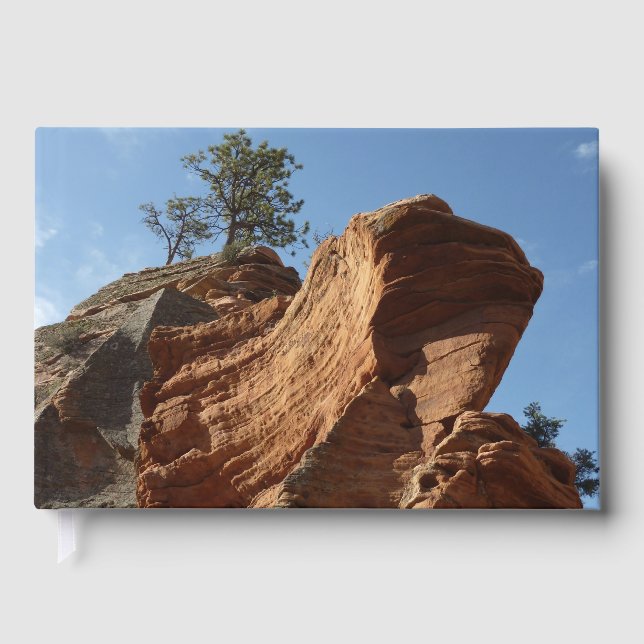 Livro De Visitas Up to Angels Landing in Zion National Park (Frente)