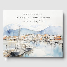 Ushuaia, Argentina Aquarela Paisagem Casamento