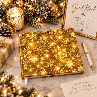 Livro De Visitas Valsa de Natal Luminosa