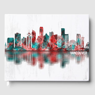 Livro De Visitas Vancouver Canada Skyline
