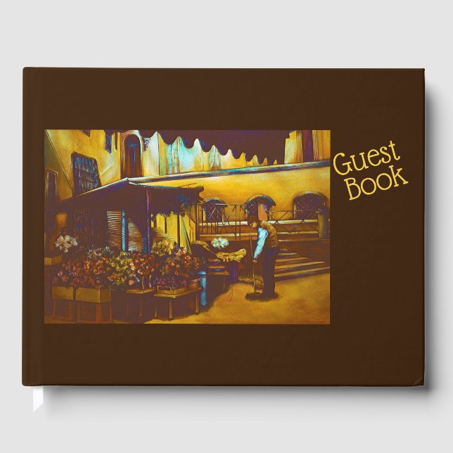 Livro De Visitas Venetian Venditore (Frente)