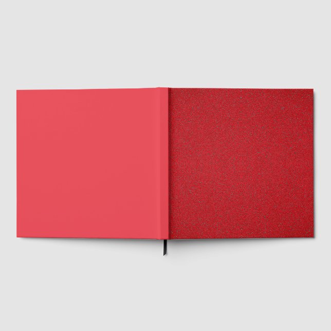 Livro de Visitas Vermelho Meia Textura (Divisão Ve (Completo)