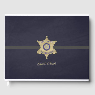 Livro De Visitas Vice-Xerife Guest Book