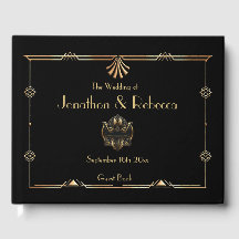 Vintage Art Deco casamento