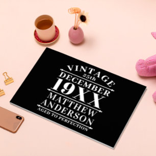 Livro De Visitas Vintage personalizada envelhecida em perfeição