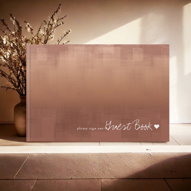 Livro De Visitas Watercolor Refletions Wedding Clay ID774 (Criador carregado)