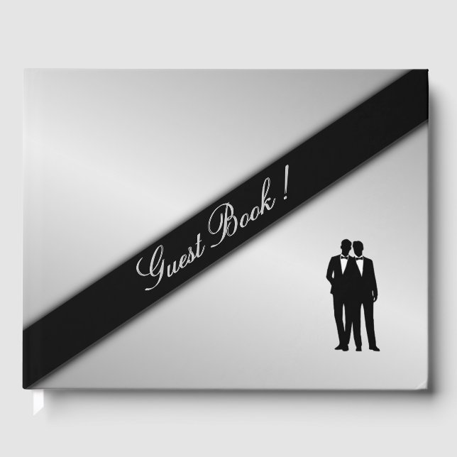 Livro De Visitas Wedding Richard e Thaddeus (Frente)