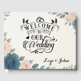 Livro De Visitas Welcome To Our Wedding