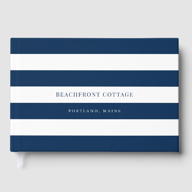 Livro De Visitas White Stripes e convidado de aluguel ou Home Page  (Frente)