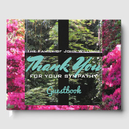 Livro De Visitas Window Cross on Nature Garden Simpatia Obrigado