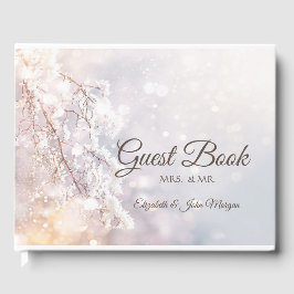 Livro De Visitas Wonderland Branches de inverno
