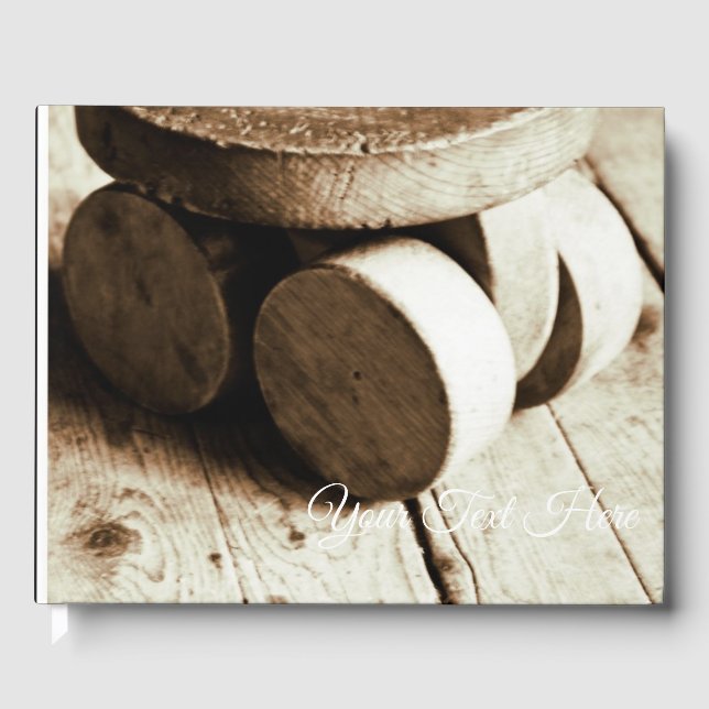 Livro De Visitas Wood Toy (Frente)