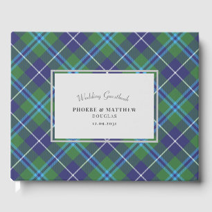 Livro de Visitas Xadrez Clan Douglas Tartan
