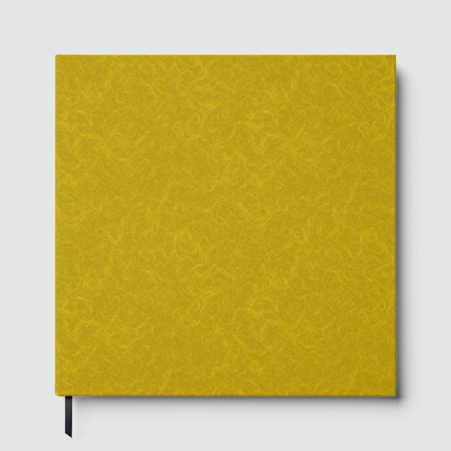 Livro De Visitas Yellow textured surface with  swirling pattern (Frente)