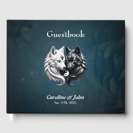 Livro De Visitas Yin Yang Wolves.