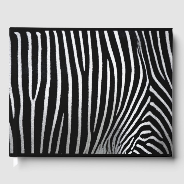 Livro De Visitas Zebra Skin (Frente)