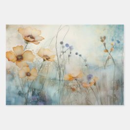 LIVRO DECORATIVO DA MEADOW WILDFLOWERS