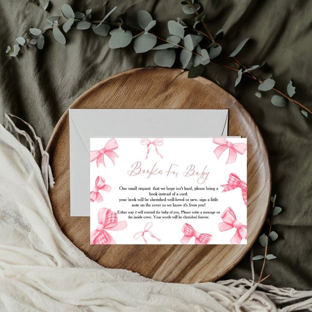 Livro do Arco Boho Pink para pedido de bebê Cartão (Criador carregado)