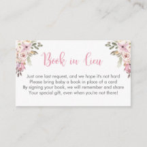 livro do chá de fraldas da floresta em cartões do