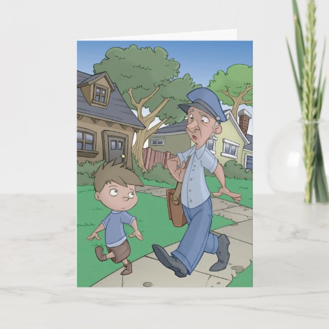 Livro do Soluço - Cartão de Aniversário atrasado (Frente)