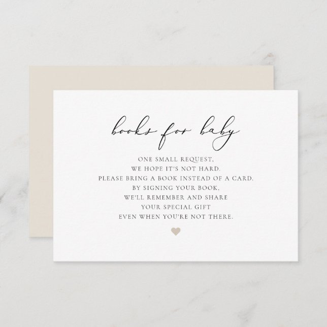 Livro Elegante de Caligrafia EVELYN para Cartão de (Frente/Verso)