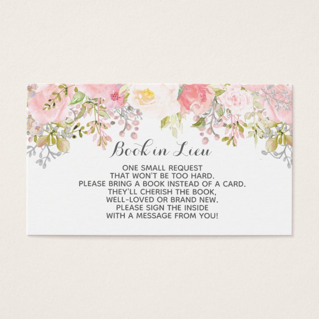 Livro Em Cartões De Vida Flores De Aquarela (Frente)