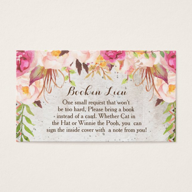 Livro Em Cartões De Vida Flores De Aquarela (Frente)