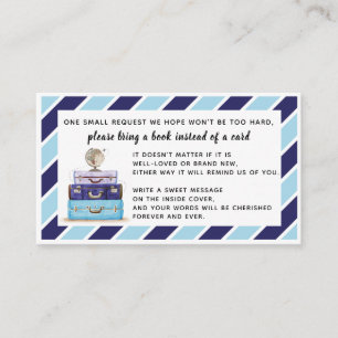 Livro em vez da inserção azul do cartão