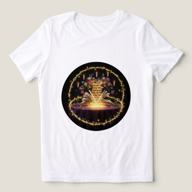 Livro Encantado e 🌹 de Teto de Rosa (Design frontal)