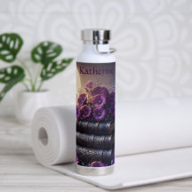 Livro Gótico Roxo Floral
