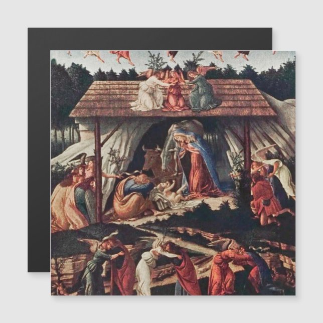 Livro infantil do Cartão de Férias de Natal (Frente/Verso)