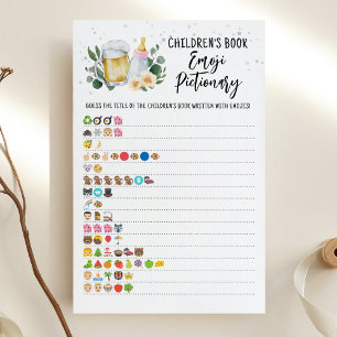 Livro Infantil Emoji Pictionary Baby Is Brewing