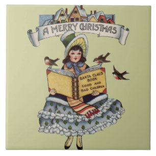 Livro Menina Antiga e Papai Noel do Natal
