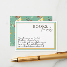 Livro Moderno do Século médio para Cartão de Bebê