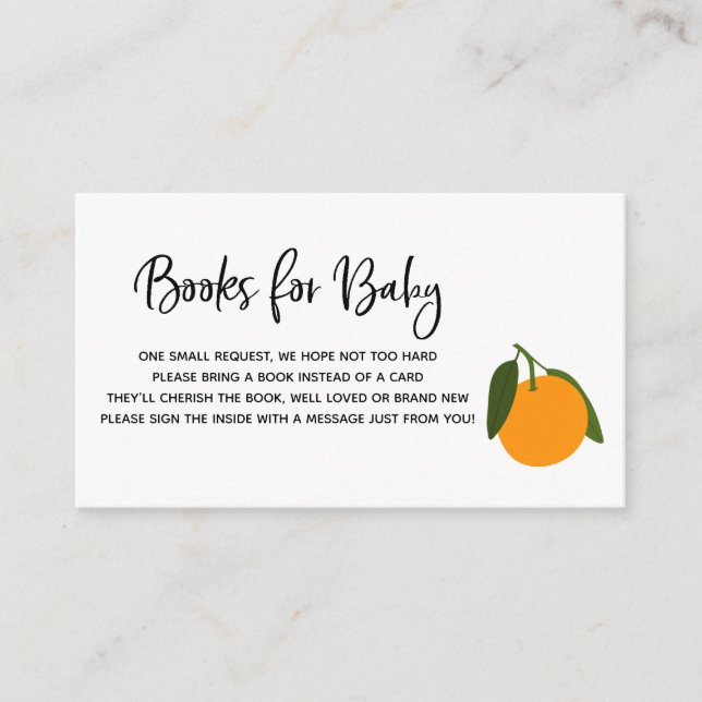 Livro Pequeno Cutie para Cartão de Inserção de Beb (Frente)