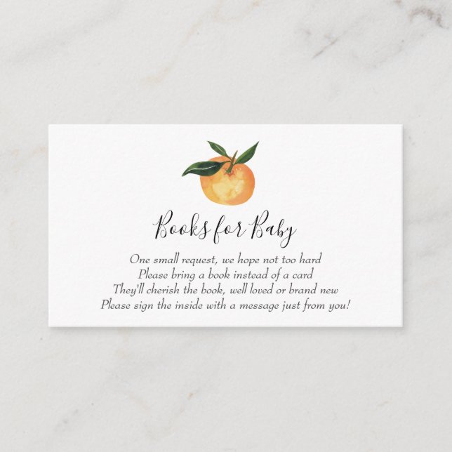 Livro Pequeno Cutie para Cartão de Inserção de Beb (Frente)