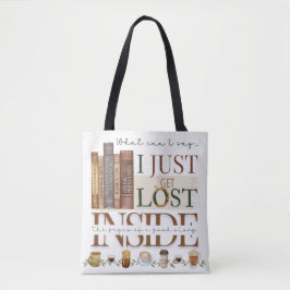 Livro Romance de Bookish Lover Tote Bag