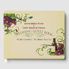 Livro Romântico de Convidados do Summer Wine