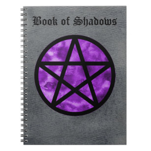 Livro roxo do Pentacle do caderno 2 das sombras